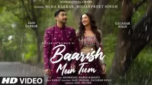 Baarish-Mein-Tum-Lyrics-Hindi-Neha-Kakkar-2022