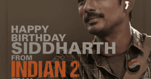 Team INDIAN2 wishes Siddharth Happy birthday actor comes on board